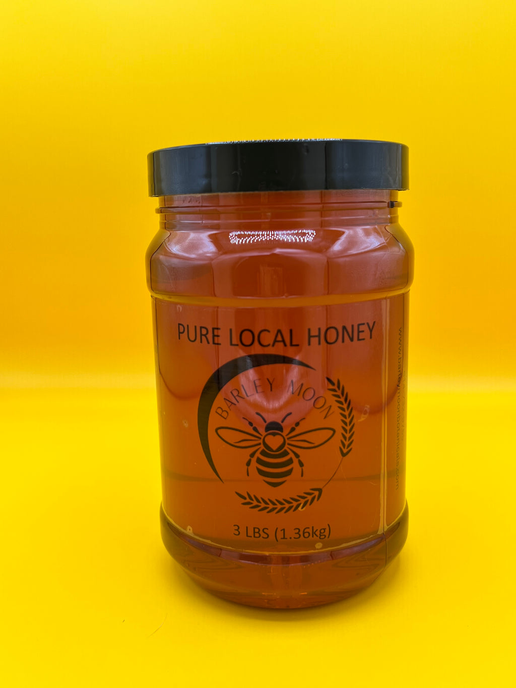 Barley Moon Botanicals - 3lb Raw Natural Honey
