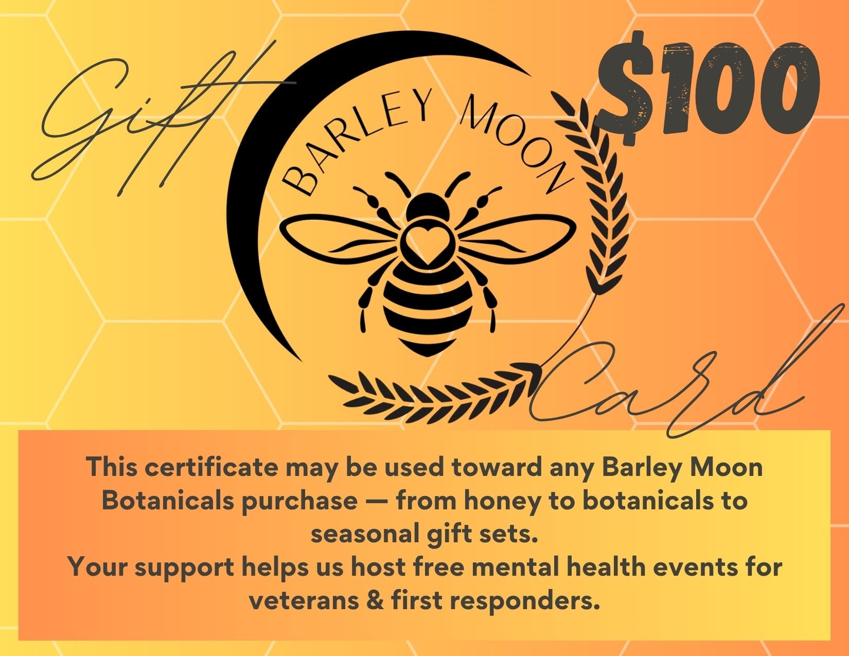 Barley Moon Botanicals Gift Card