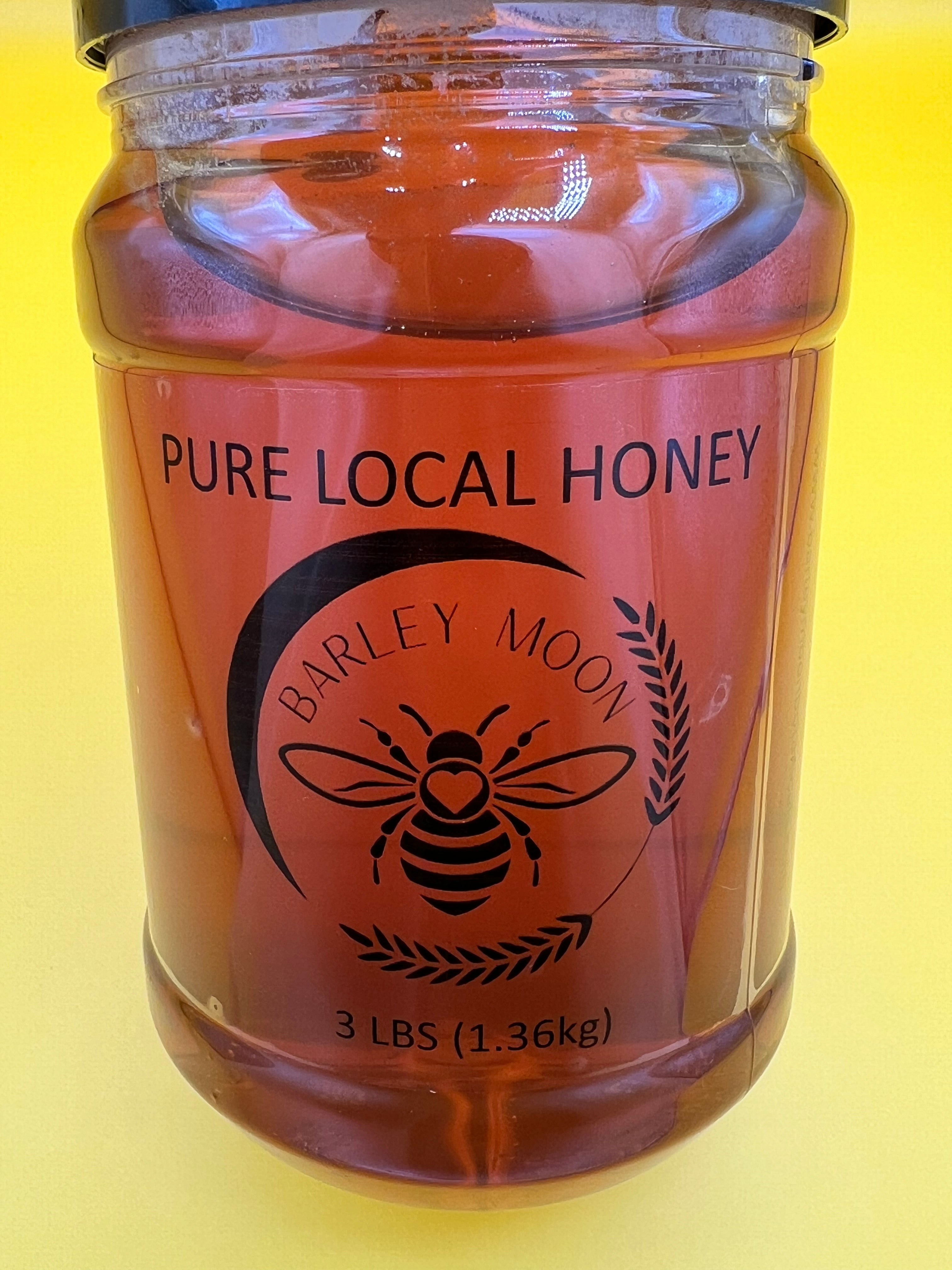 Barley Moon Botanicals - 3lb Raw Natural Honey