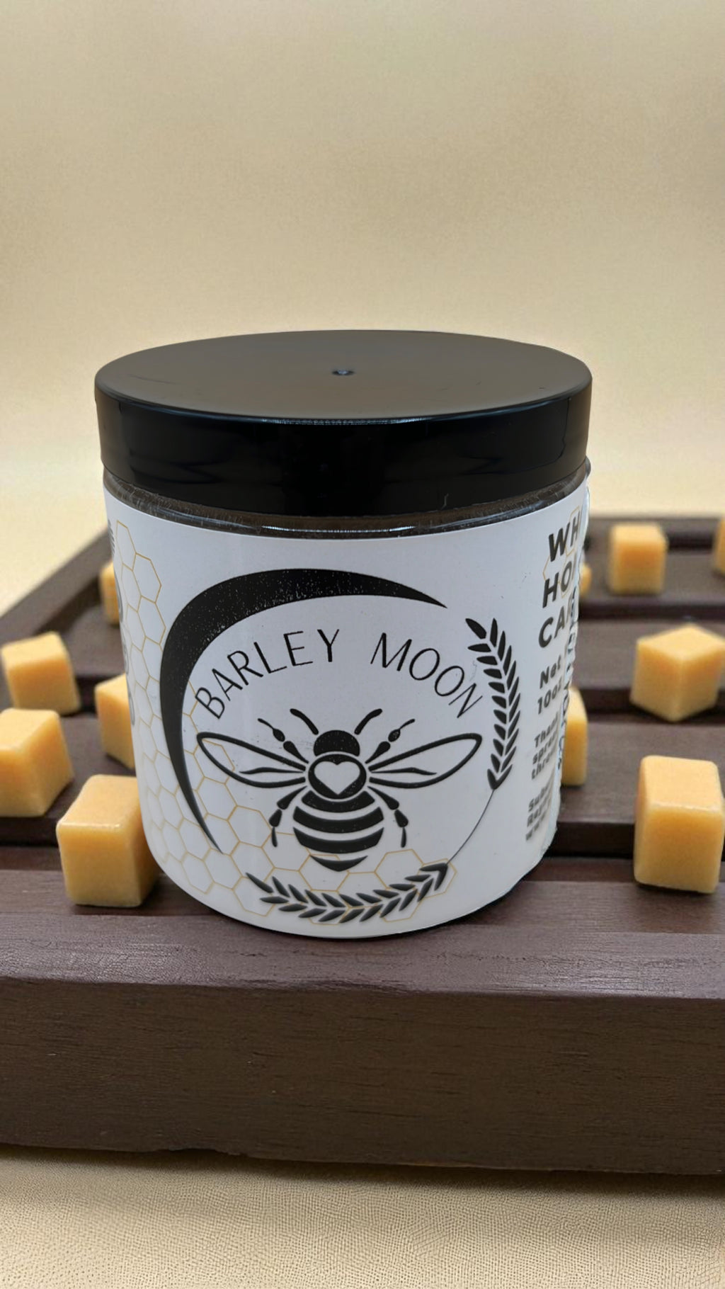 Whipped Honey Caramel - Barley Moon Botanicals - Pure Honey, Natural Ingredients