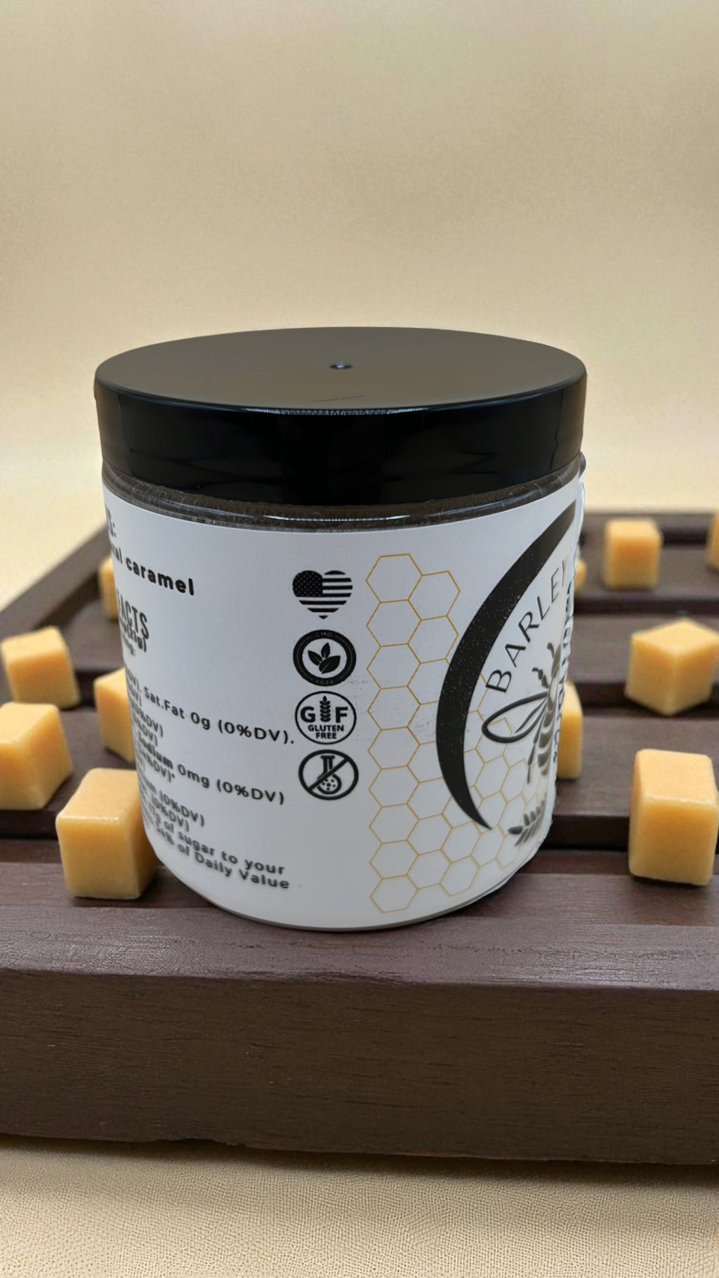 Whipped Honey Caramel - Barley Moon Botanicals - Pure Honey, Natural Ingredients