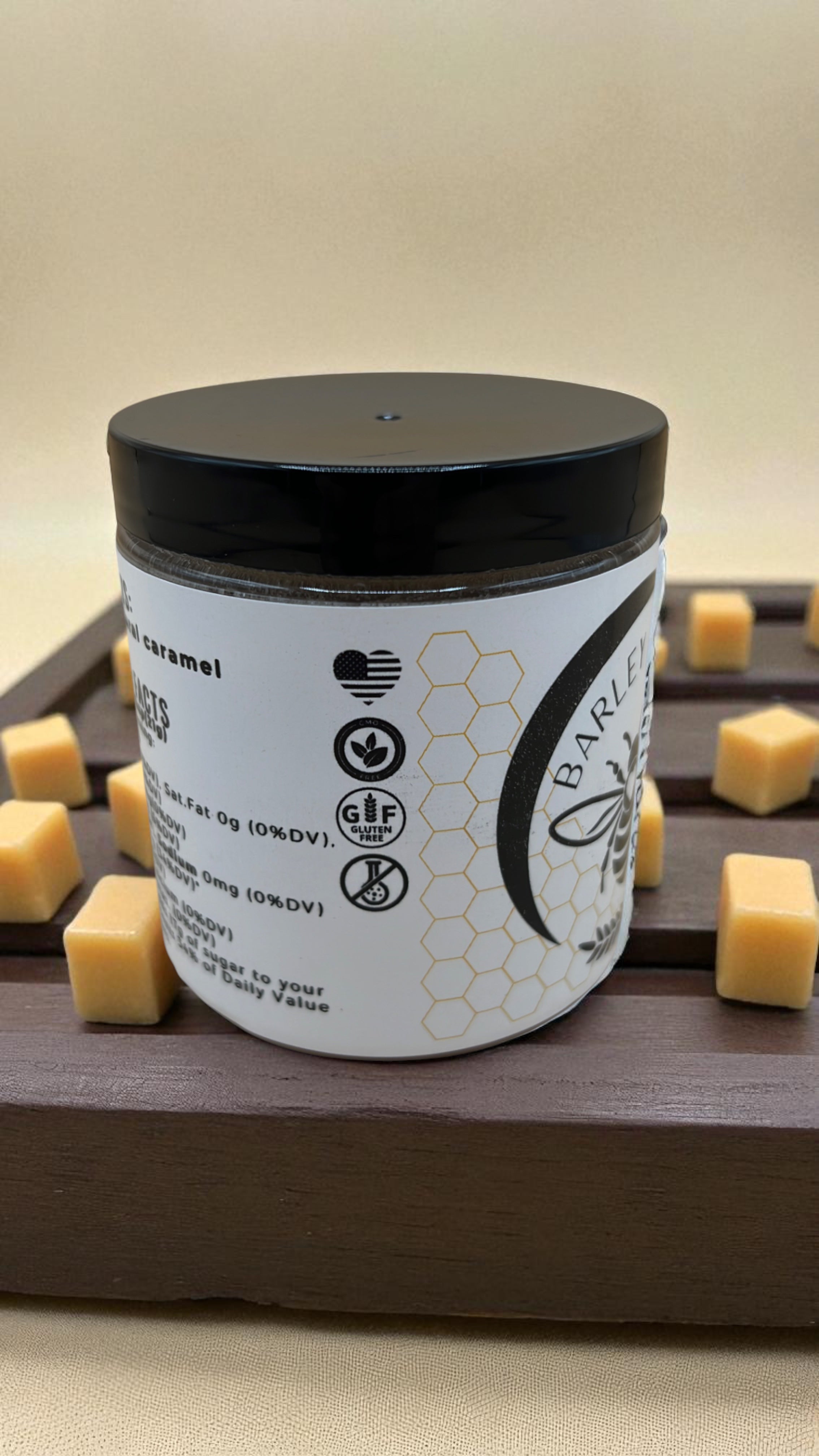 Whipped Honey Caramel - Barley Moon Botanicals - Pure Honey, Natural Ingredients