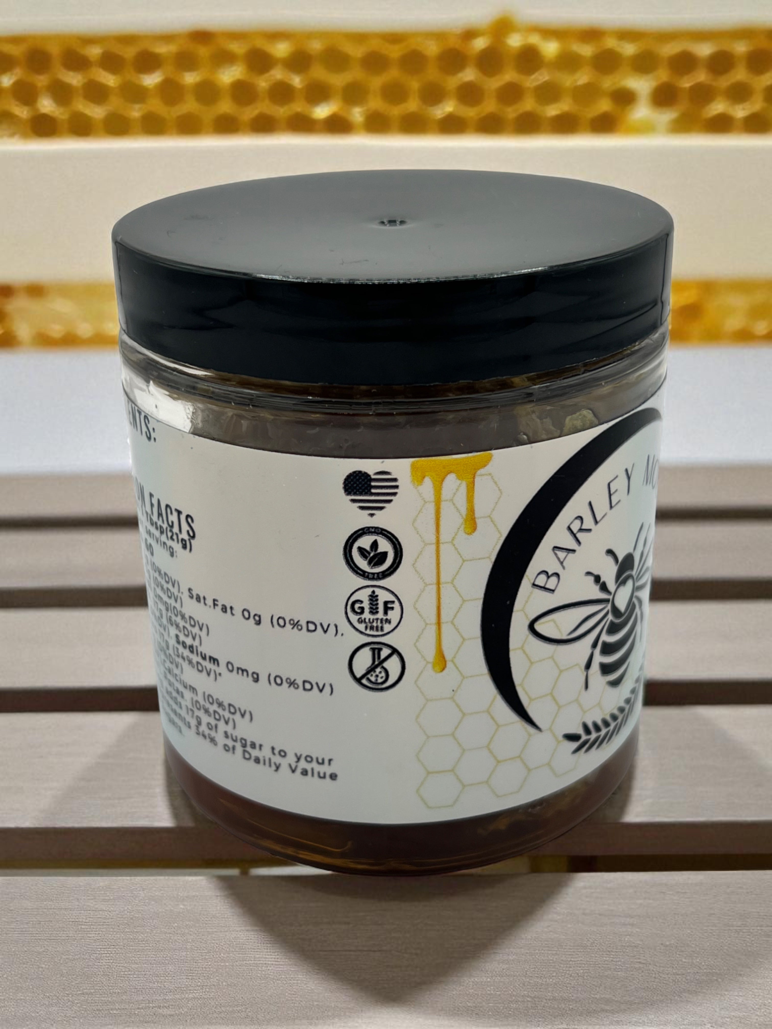 Chunk Raw Honeycomb -  Barley Moon Botanicals - Pure Honey