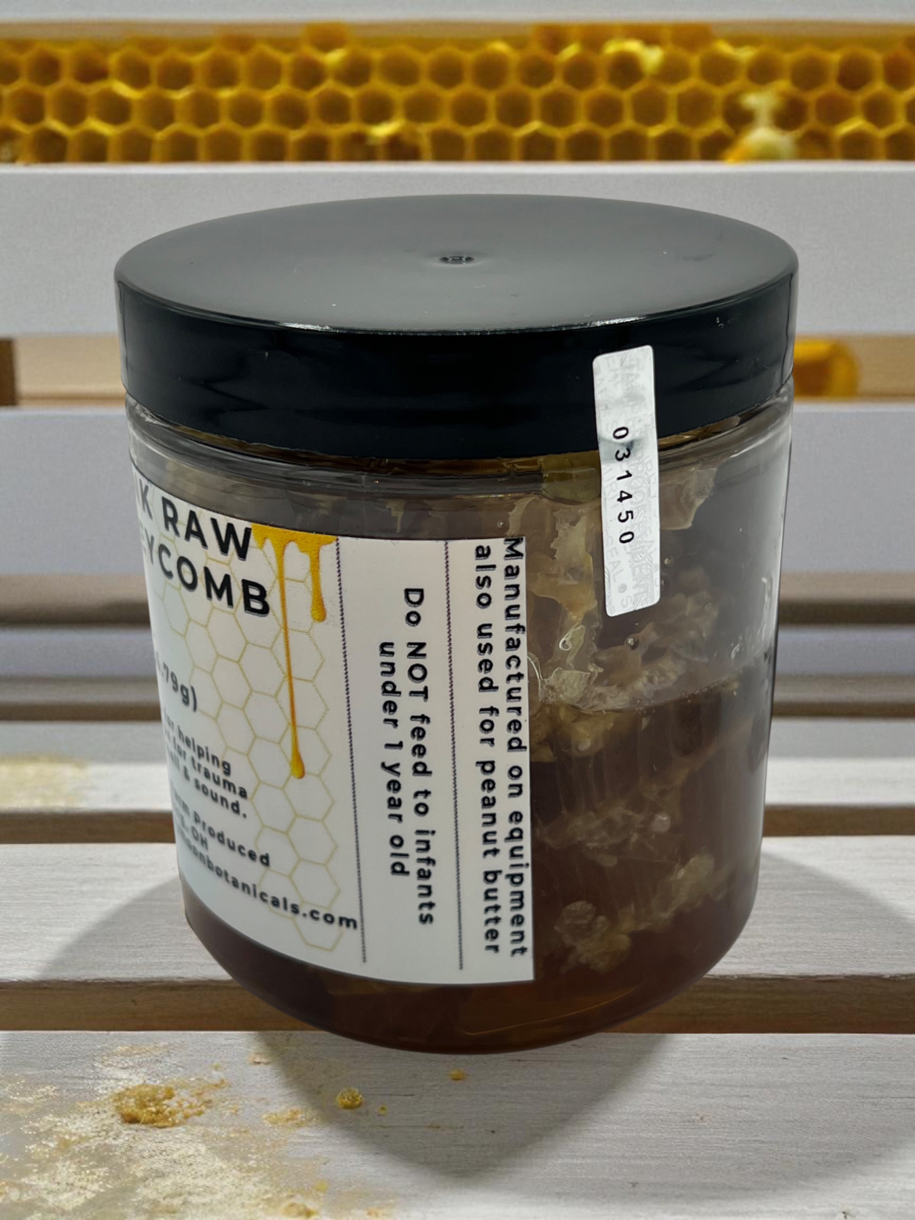 Chunk Raw Honeycomb -  Barley Moon Botanicals - Pure Honey