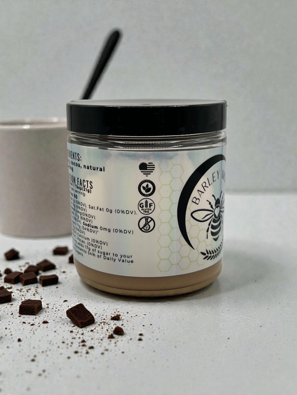 Creamed Honey Chocolate - Barley Moon Botanicals - Pure Honey, Natural Ingredients