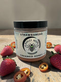 Strawbanero Creamed Honey - Barley Moon Botanicals - Pure Honey, Natural Ingredients