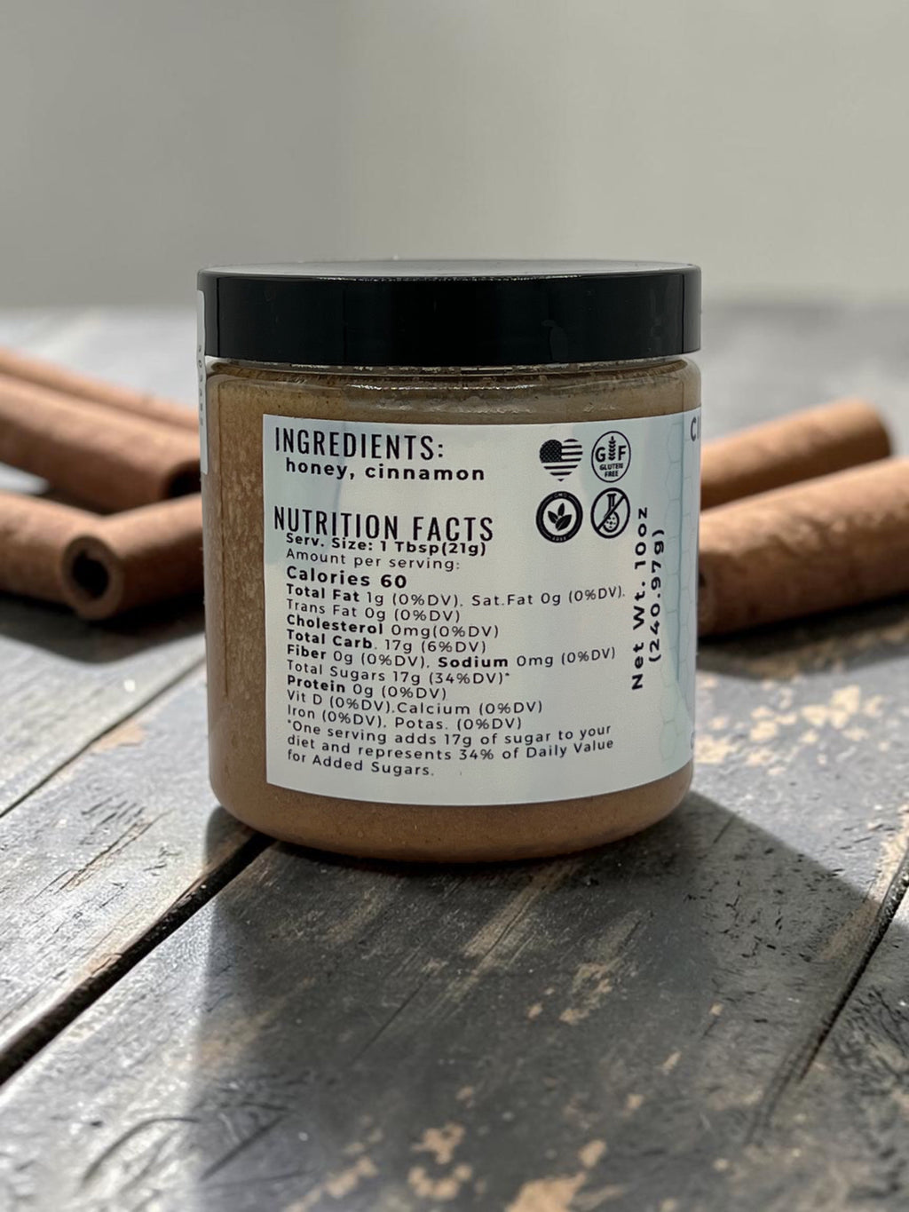 Barley Moon Botanicals Cinna-Snuggle cinnamon creamed honey