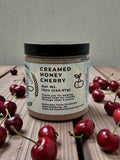 Cherry Creamed Honey - Barley Moon Botanicals - Pure Honey, Natural Ingredients