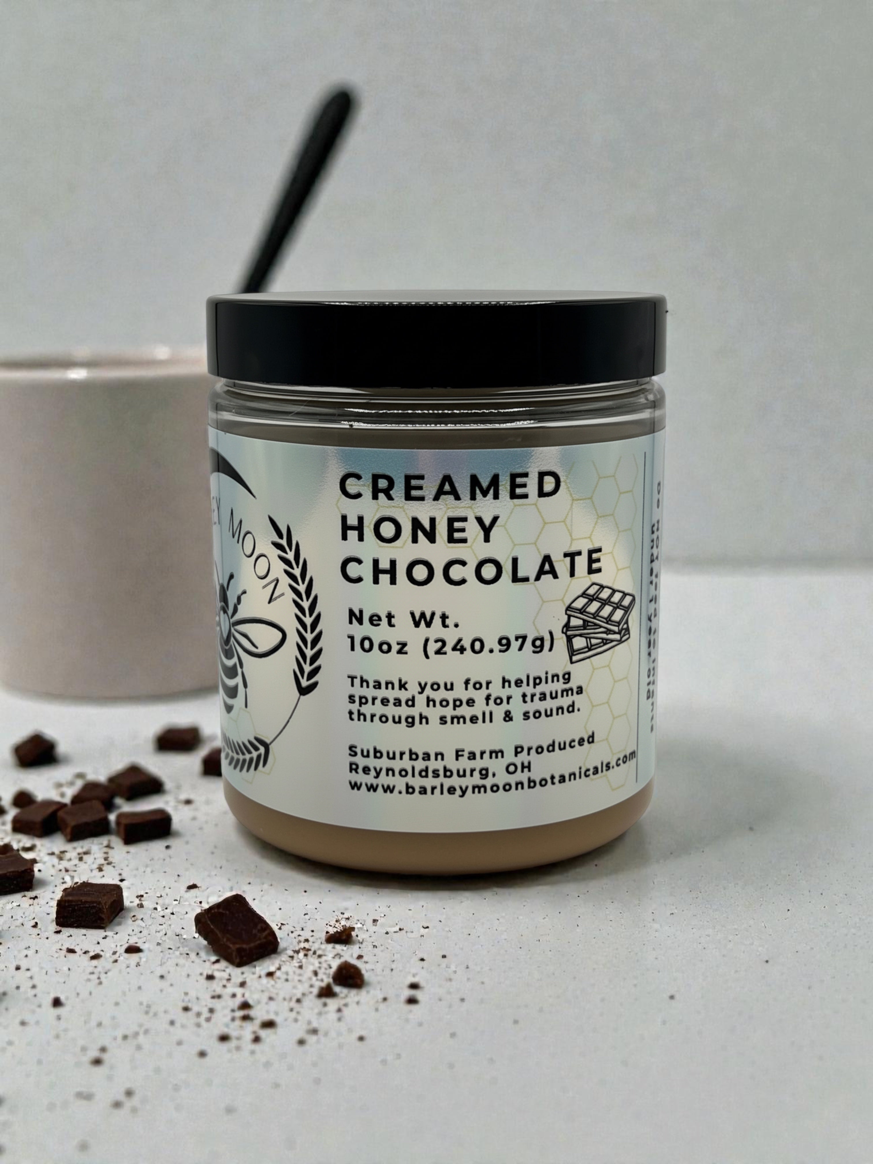 Creamed Honey Chocolate - Barley Moon Botanicals - Pure Honey, Natural Ingredients