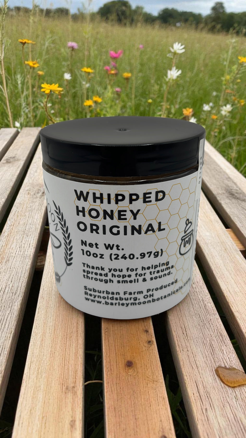 Whipped Honey Original - Barley Moon Botanicals -  Pure Honey