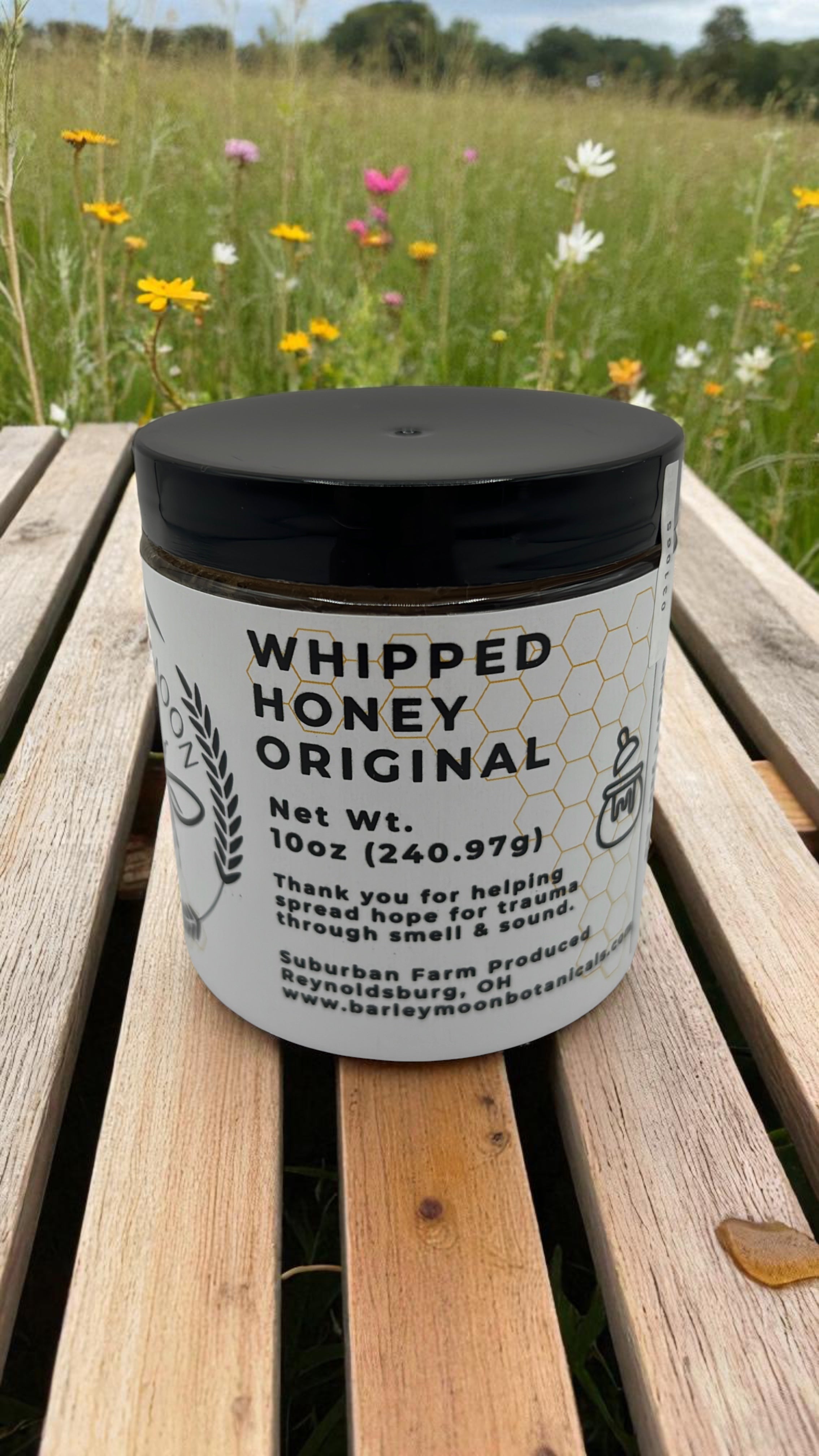 Whipped Honey Original - Barley Moon Botanicals -  Pure Honey
