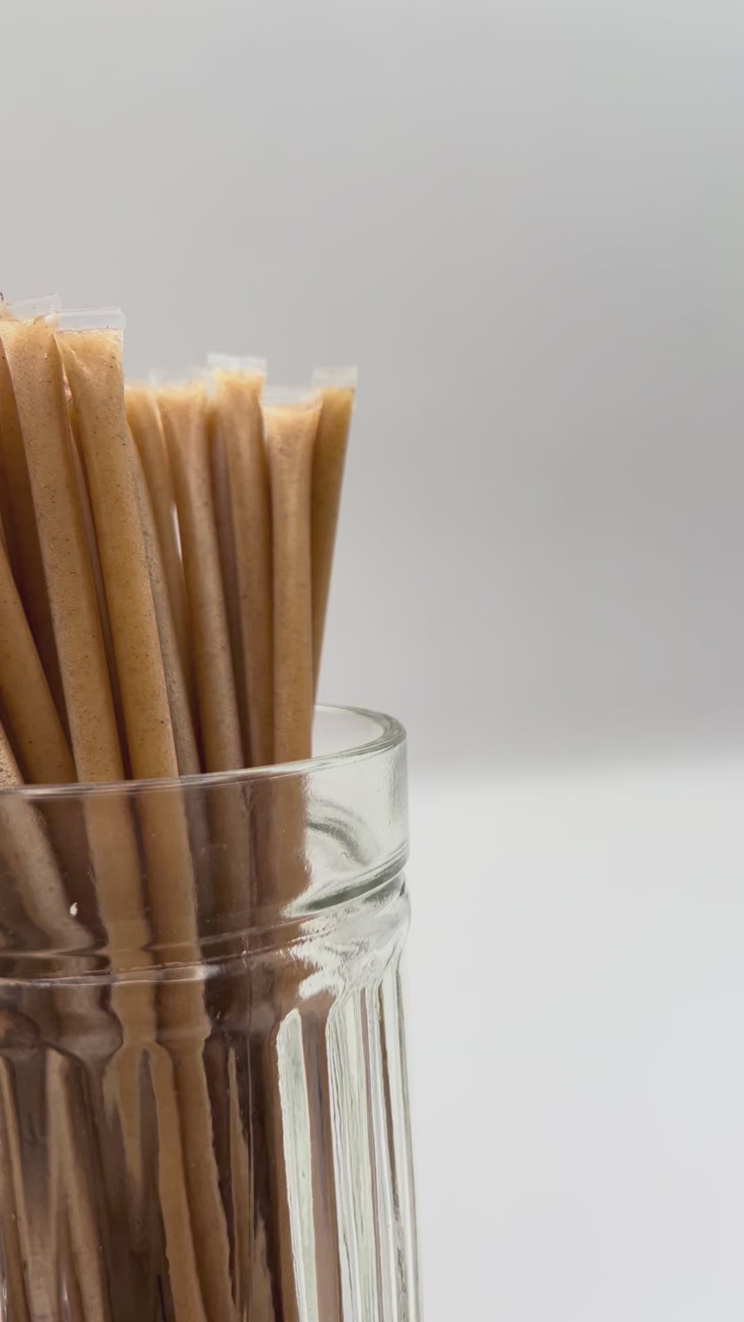 Honey Straws - Creamed Apple Pie Spice - Barley Moon Botanicals - Pure Honey, Natural Ingredients