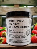Strawberry Whipped Honey  - Barley Moon Botanicals -  Pure Honey, Natural Ingredients